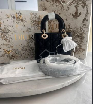 Dior Lady Dior. Licensed photograph, not an official campaign image.