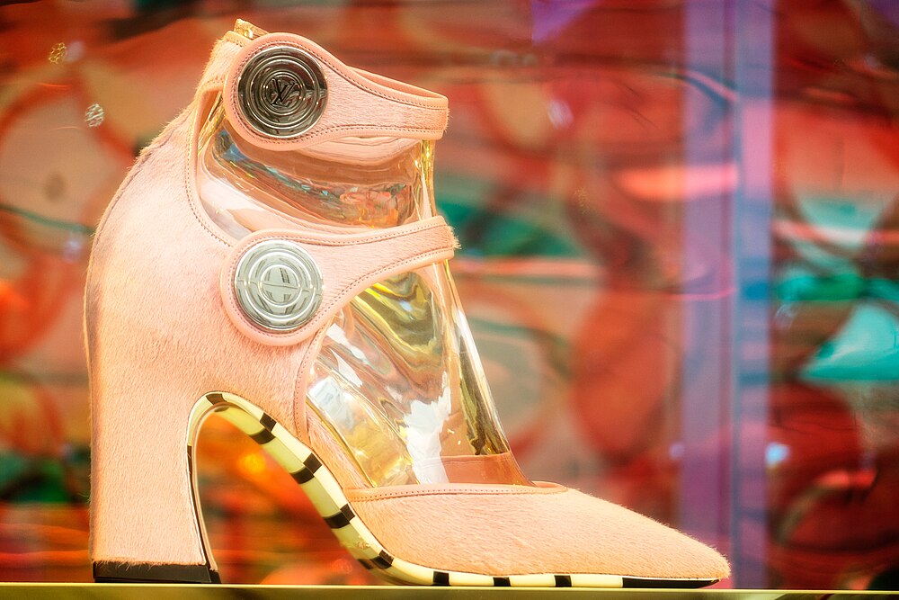 Louis Vuitton Ankle Boot. Licensed photograph, not an official campaign image.