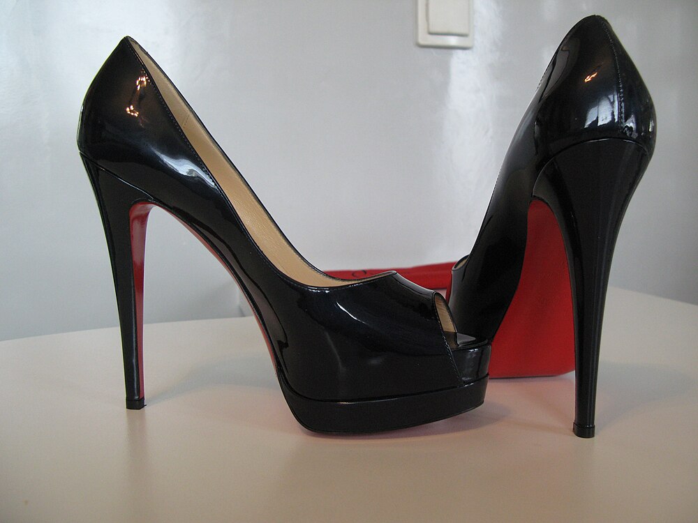 Christian Louboutin Altadama 140. Licensed photograph, not an official campaign image.