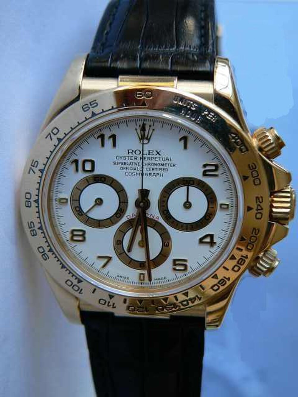 Rolex Cosmograph Daytona. Licensed photograph, not an official campaign image.