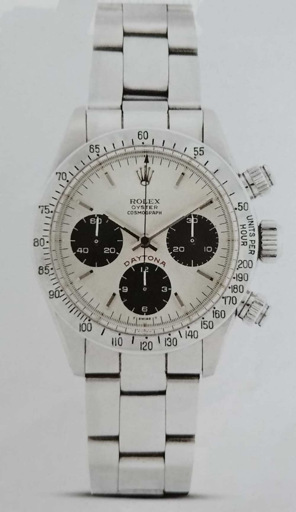 Rolex Daytona Big Red 6265. Licensed photograph, not an official campaign image.