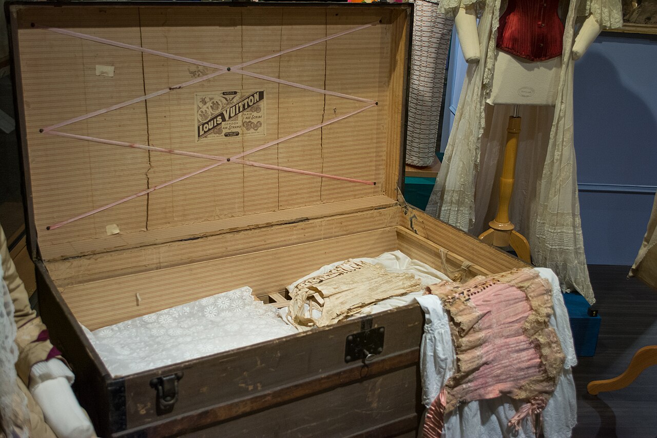 Louis Vuitton Trunk, 1880. Licensed photograph, not an official campaign image.