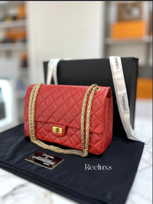Chanel 2.55 Reissue. Licensed photograph, not an official campaign image.