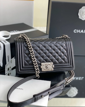 Chanel Boy Chanel. Licensed photograph, not an official campaign image.